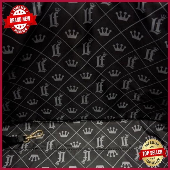 Convertible Backpack Tote Crossbody Bag Faux Leather Customizable Pins